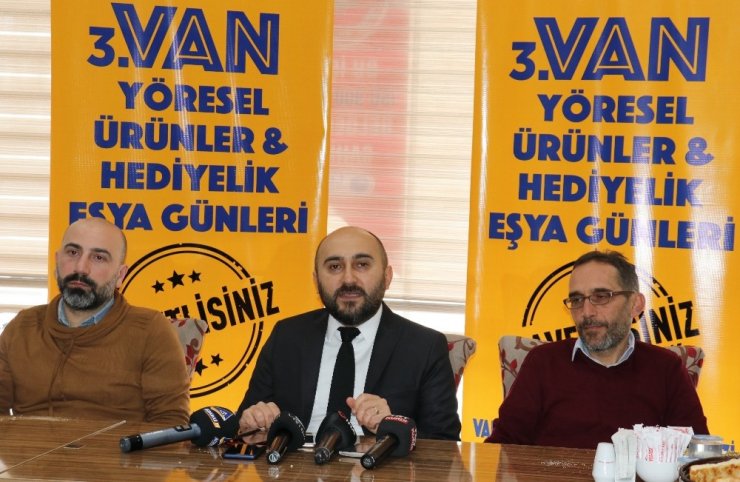 3. Van Yöresel Ürünler ve Hediyelik Eşya Günleri tanıtım toplantısı