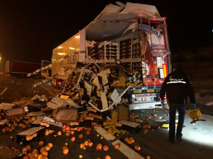 Ankara’da su ısıtmaya çalışan TIR şoförü başka bir TIR’a arkadan çarptı: 2 ölü 1 yaralı
