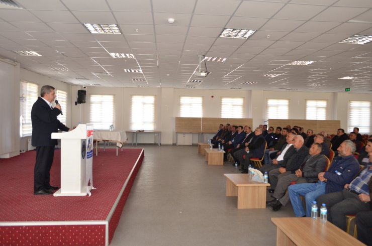 Bünyan'da damızlık sığır yetiştiricileri bilgilendirildi