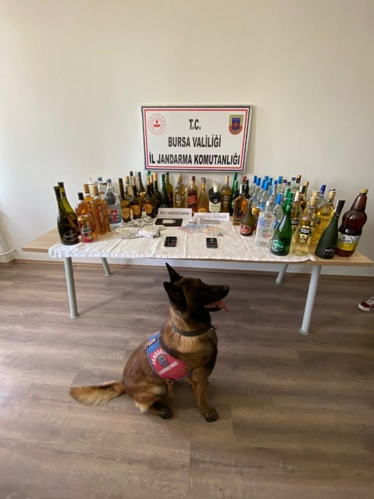 "Kan" ile narkotik operasyonu