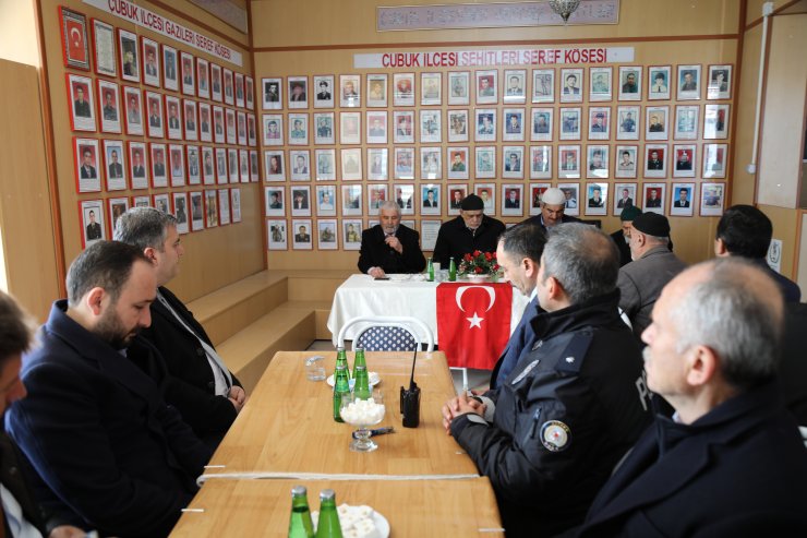 Çubuk'ta İdlib şehitleri için mevlit okutuldu