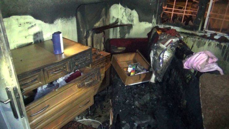 Diyarbakır’da korkutan yangın