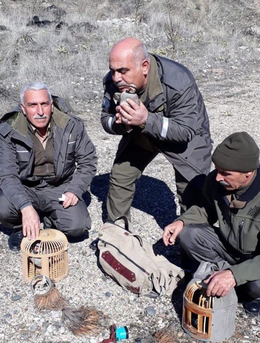 Elazığ’da usulsüz avlanan 3 kişi yakalandı