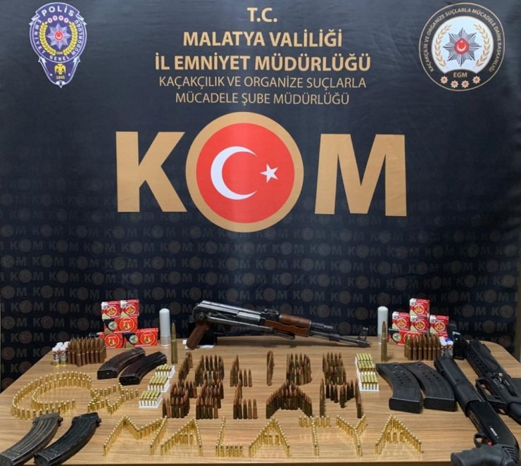 Malatya’da silah kaçakçılığı ve gasp şüphelilerine operasyon: 7 gözaltı
