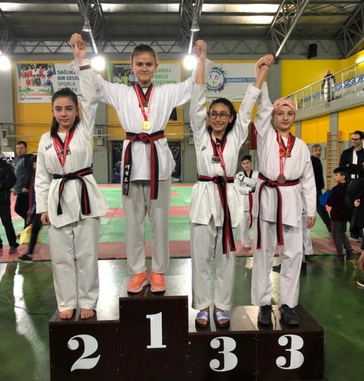 Melikgazi Taekwondosunun yıldızı parlıyor