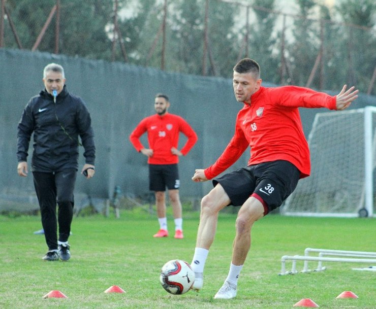 Hatayspor, BB Erzurumspor maçı hazırlıklarına başladı