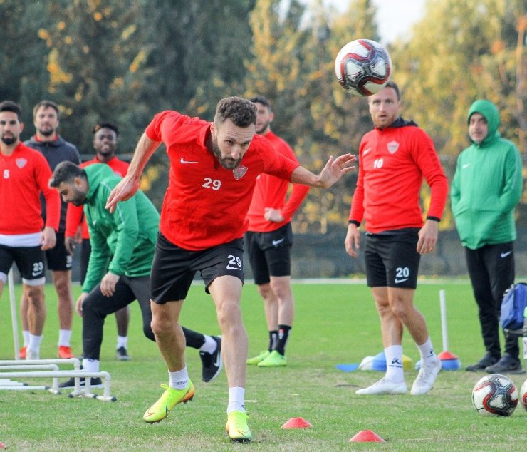 Hatayspor, BB Erzurumspor maçı hazırlıklarına başladı