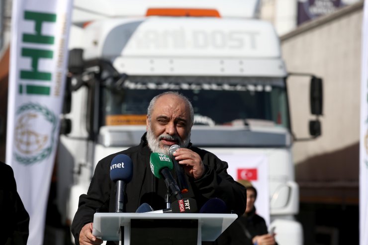 İHH, İdlib'e 10 tır insani yardım malzemesi gönderdi