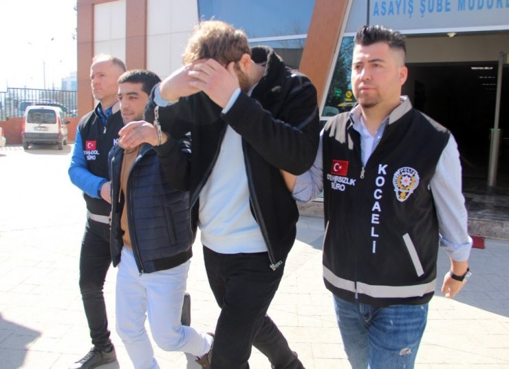Kocaeli’de 9 iş yerini soyan 6 yabancı hırsız tutuklandı