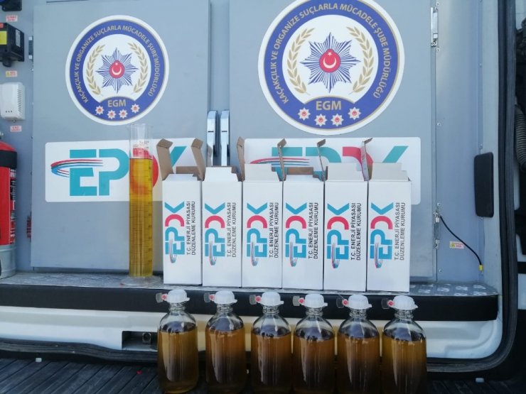 Konya’da 28 bin 300 litre kaçak akaryakıt ele geçirildi