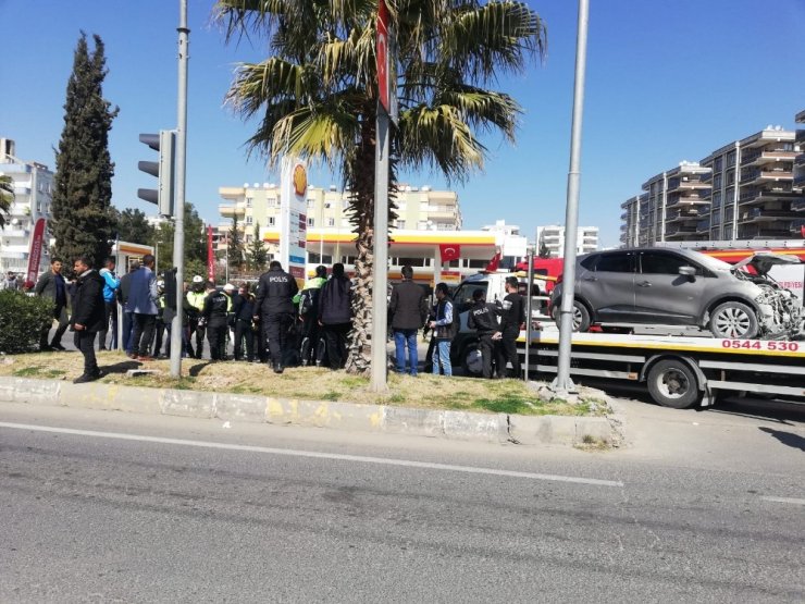 Şanlıurfa’da otomobiller çarpıştı: 2 yaralı