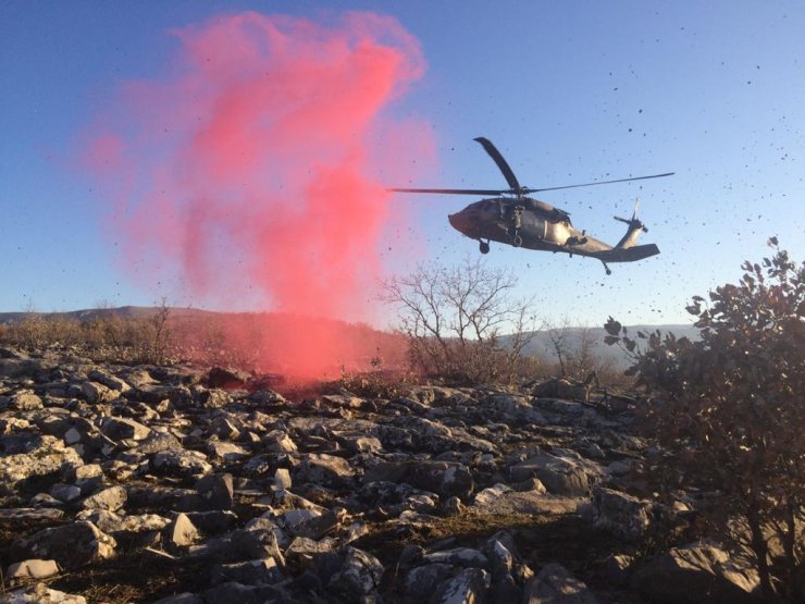 Siirt-Şırnak ara hattı "Kapan-7 Karadağ Operasyonu" ile didik didik aranıyor