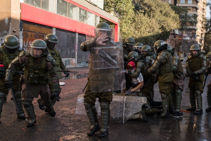 Şili'de hükümet karşıtı protestolar devam ediyor