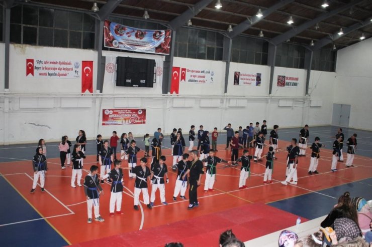 Bagaturcu sporcuların kuşak heyecanı