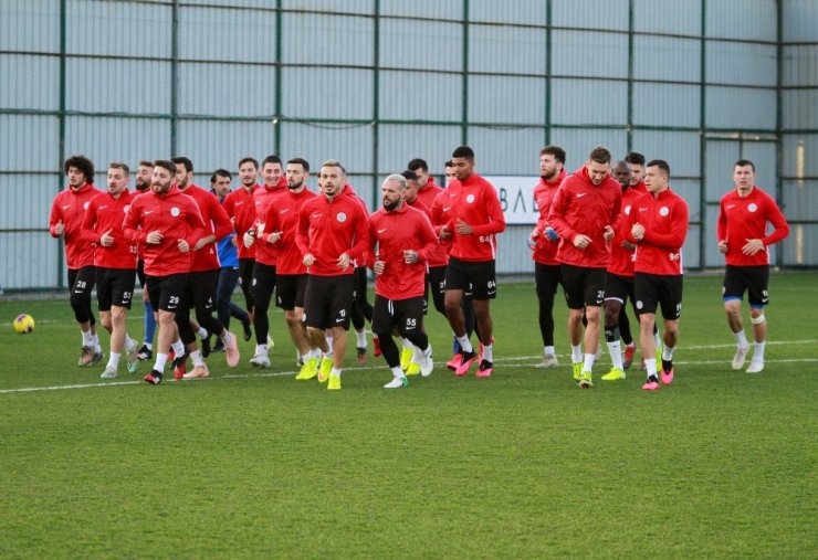 Çaykur Rizespor, Aytemiz Alanyaspor maçının hazırlıklarına başladı