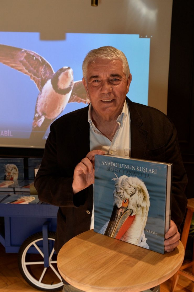 Tekfen Vakfı'nca hazırlanan "Anadolu'nun Kuşları" kitabı satışa sunuldu