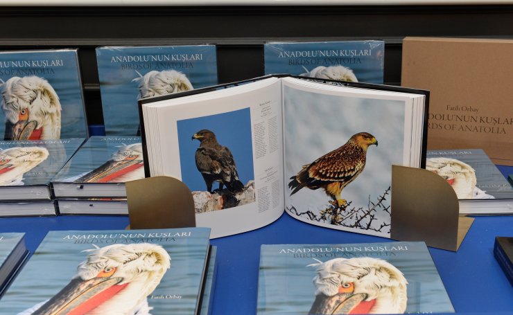 Tekfen Vakfı'nca hazırlanan "Anadolu'nun Kuşları" kitabı satışa sunuldu