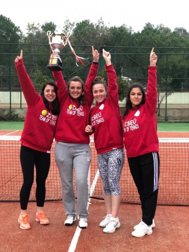 BEÜ, Üniversitelerarası Kadın 2. Lig Tenis Turnuvası’nda şampiyon oldu