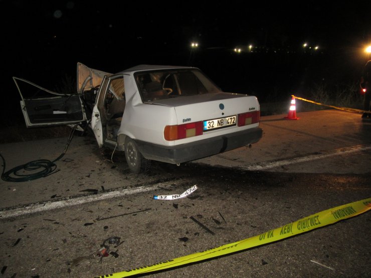 Afyonkarahisar’da trafik kazası: 1 ölü