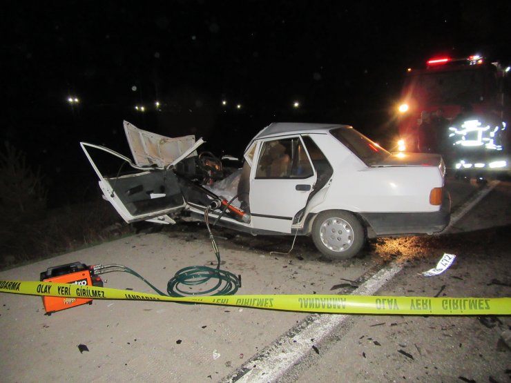 Afyonkarahisar’da trafik kazası: 1 ölü