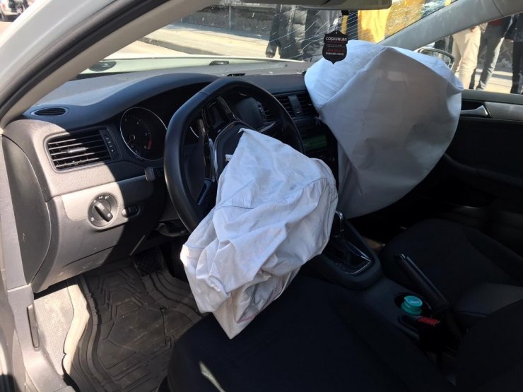 Diyarbakır’da zincirleme trafik kazası: 1 yaralı