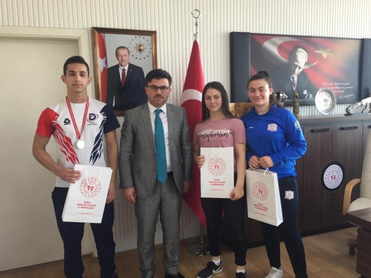 Haltercilerden İl Müdürü’ne ziyaret