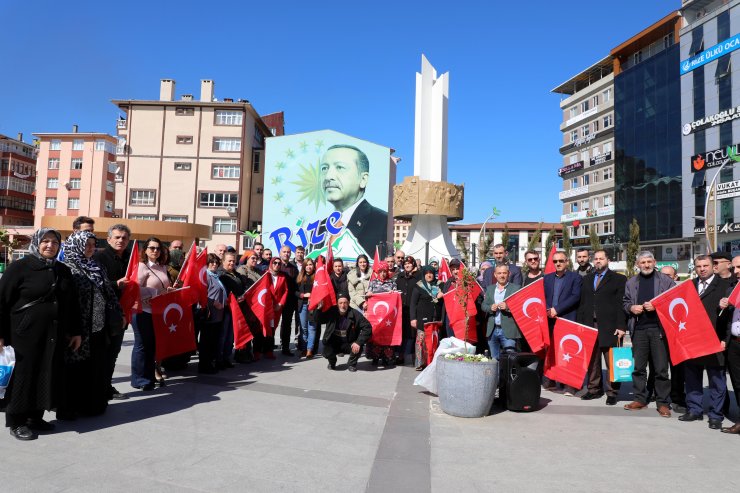 Rize ve Ordu'da Bahar Kalkanı Harekatı'na destek