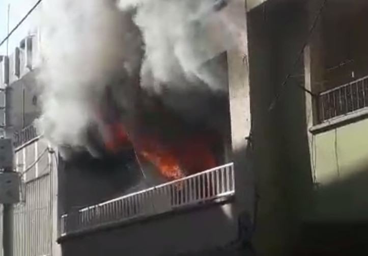 Şanlıurfa’da ev yangını