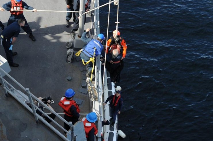 Silivri’deki yat yangınında yaralıları ABD savaş gemisinin kurtardığı ortaya çıktı