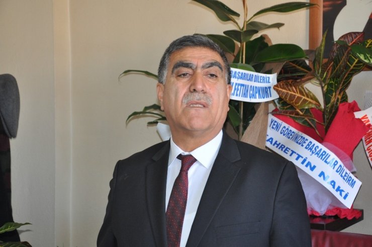 Taner Toraman mazbatasını aldı görevine başladı