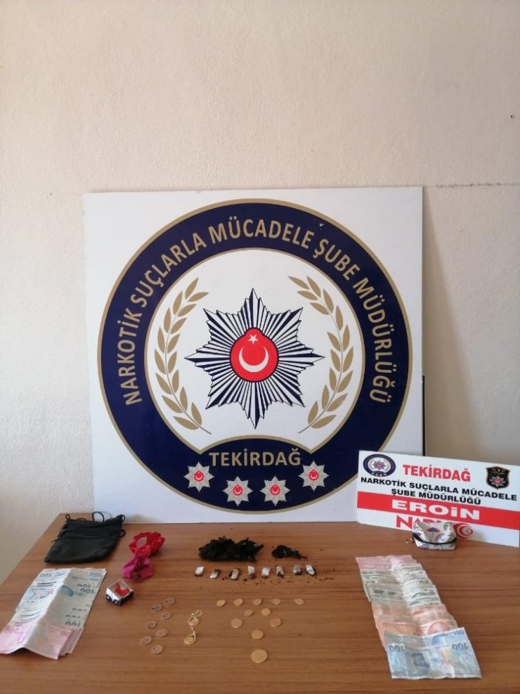 Tekirdağ’da uyuşturucu operasyonu: 5 gözaltı