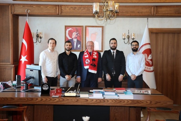 Rektör Aydın: "Samsunsporumuzu gönülden destekliyoruz”