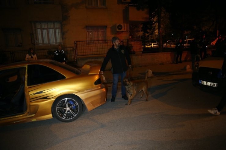 Adana’da narkotik ve şok uygulamaları