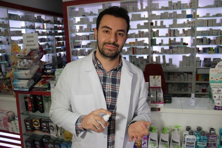 Dezenfektanlarda talep artışı