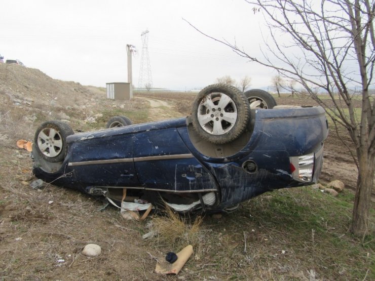 Güne giden bayanlar kaza yaptı; 1 ölü, 4 yaralı