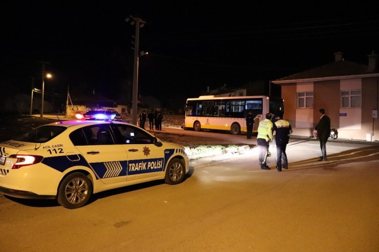 Karaman’da trafik kazası: 1 yaralı