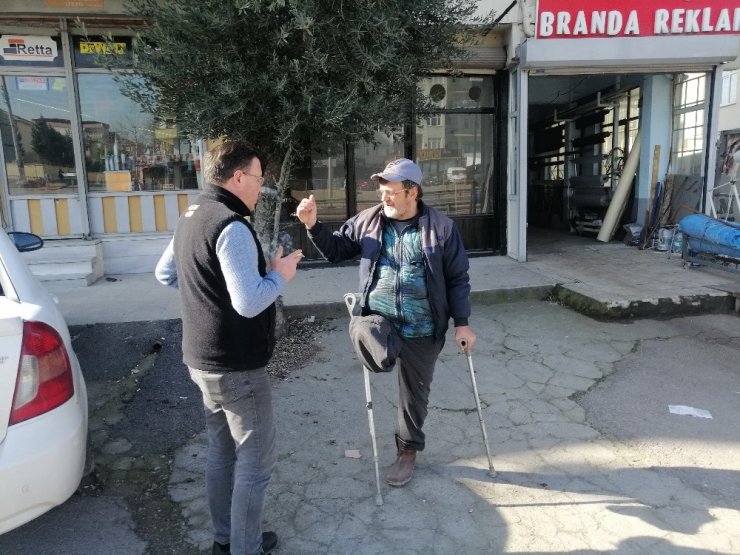 Ekmek teknesi olacak motoru çalınan engelli gözyaşlarını tutamadı