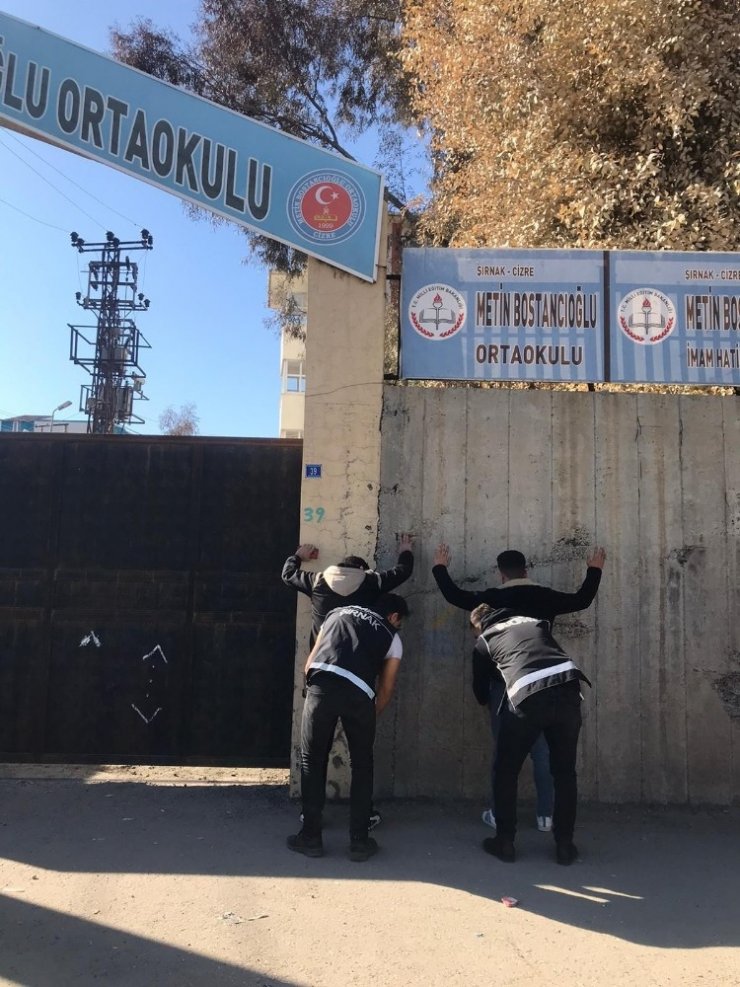 Cizre’de uyuşturucu denetimi