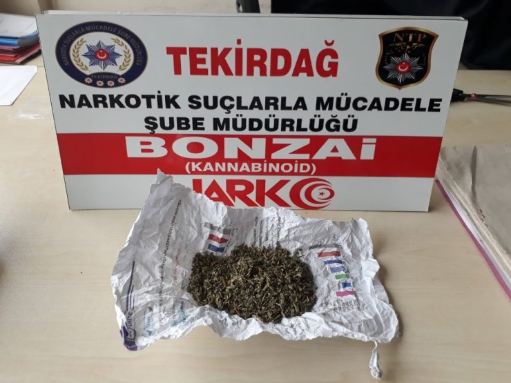 Tekirdağ’da uyuşturucu operasyonu