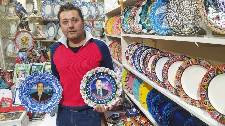 100 yıl garantili portre çiniye ilgi