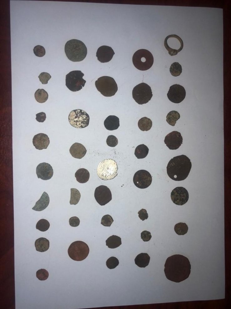 Tarihi eserleri satamadan yakalandılar