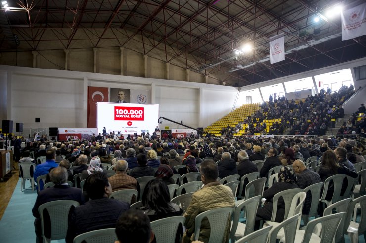 Başkentte 2 bin 300 konut için kura çekildi