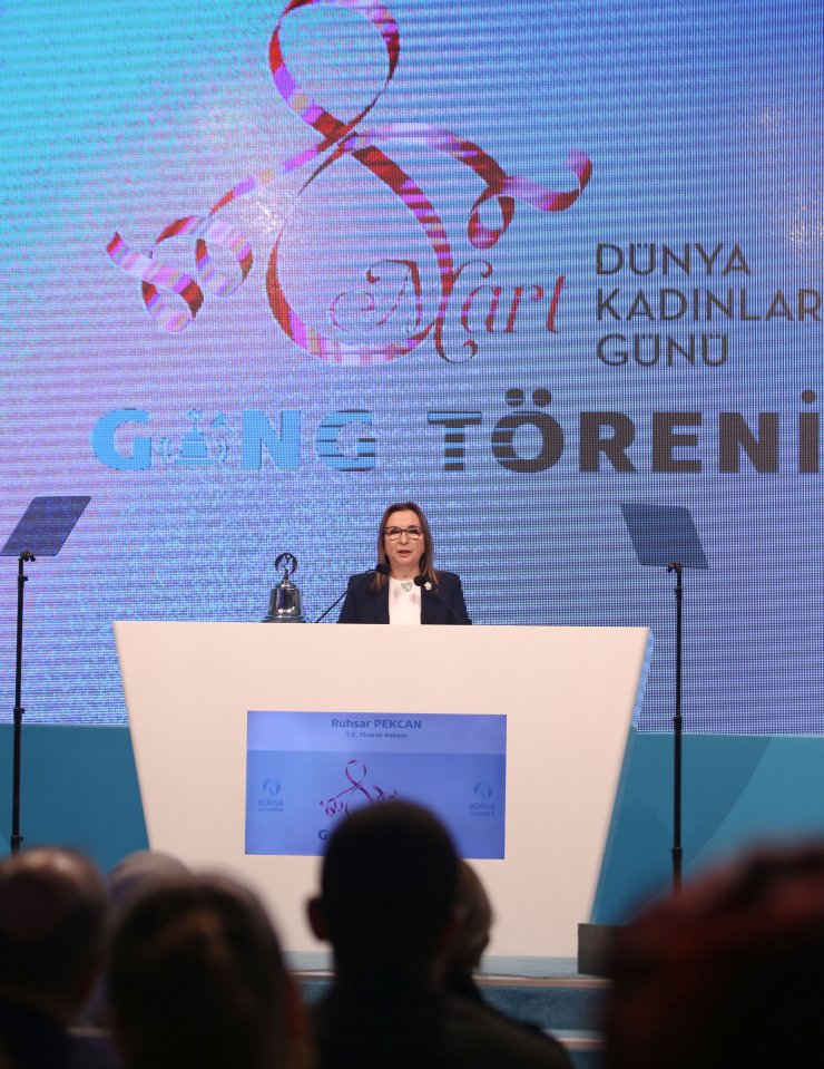 Borsa İstanbul'da "Gong Kadın-Erkek Eşitliği İçin Çalıyor" programı