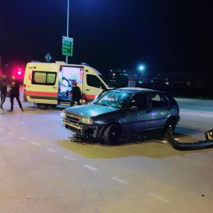 Bursa’da trafik kazası: 2 yaralı