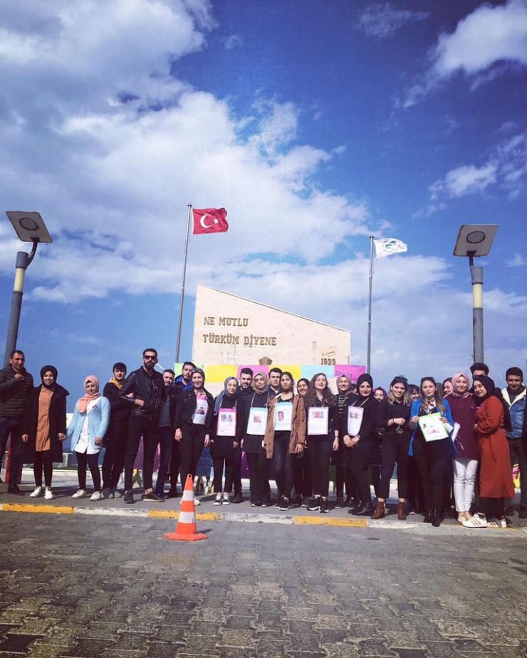 Çatalzeytin’de "Kadına Şiddete Hayır" yürüyüşü