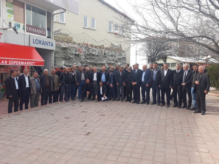 CHP’den Akçadağ’da muhtarlarla toplantı