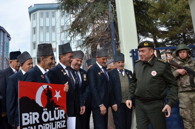 Çorum'da muharip gaziler askere alınmak için dilekçe verdi