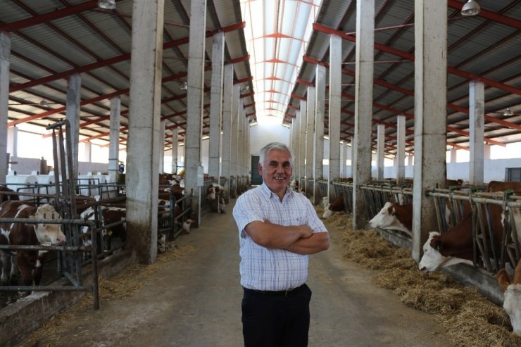 TKDK desteğiyle AB standartlarında süt üretim çiftliği kurdu
