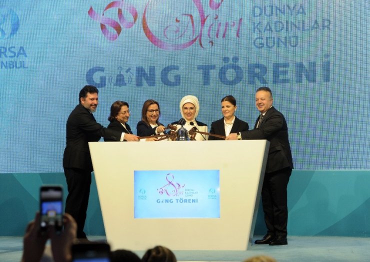 Emine Erdoğan: "Kadınların iş gücüne katılımı son 10 yılda erkeklere göre 4 kat fazla arttı"