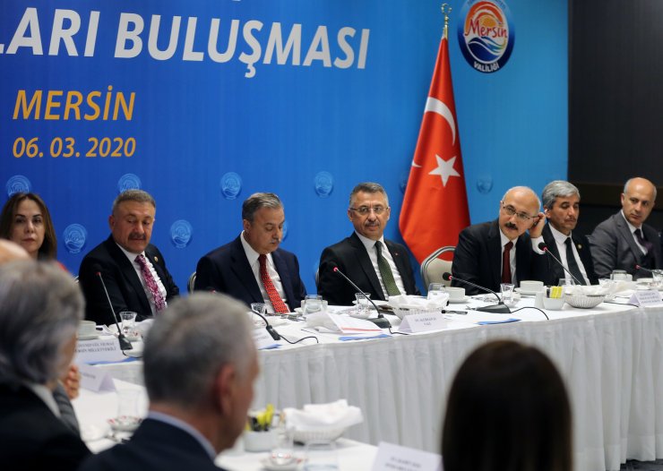 Cumhurbaşkanı Yardımcısı Fuat Oktay, STK temsilcileriyle buluştu